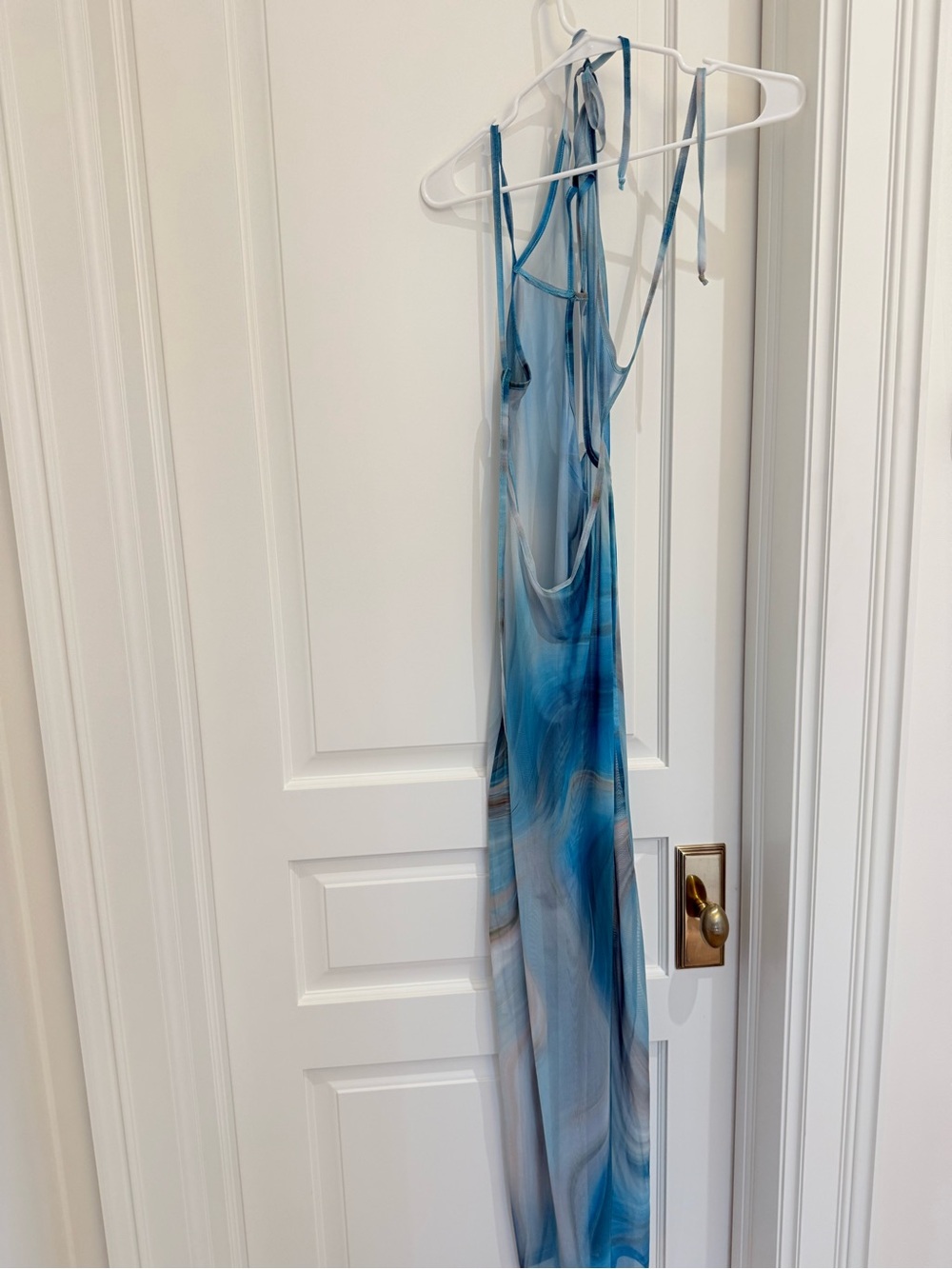 Jaded London Blue Marble Swim Coverup